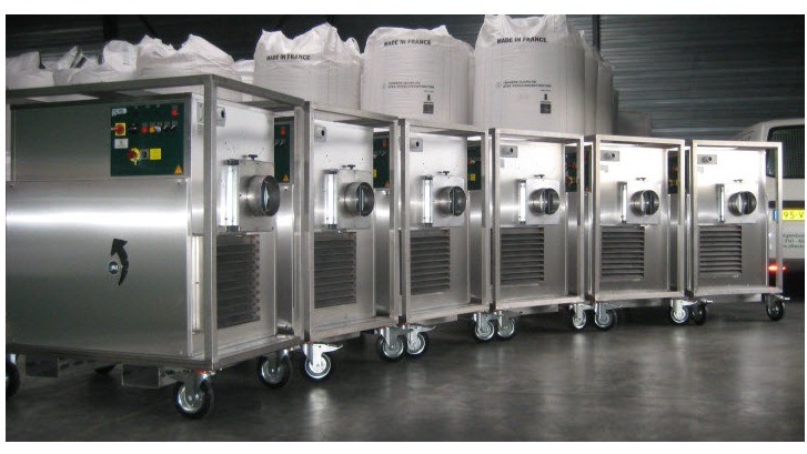 Atmospheric airtreat drying