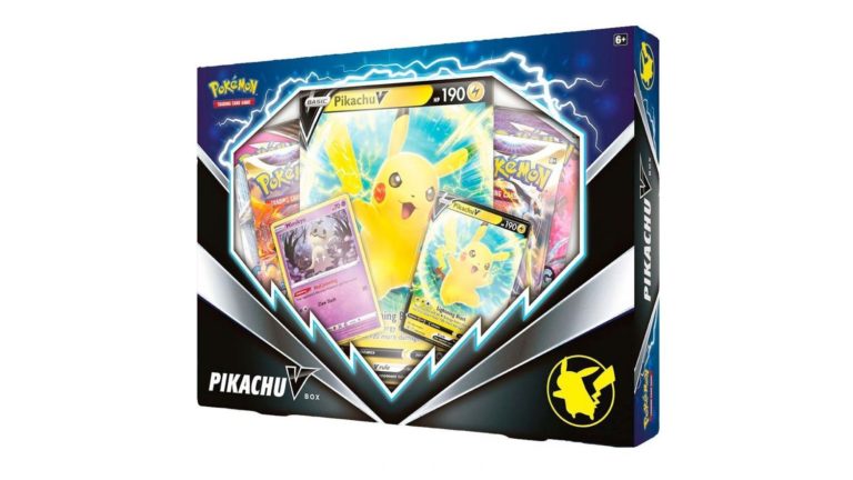 Pikachu V Box