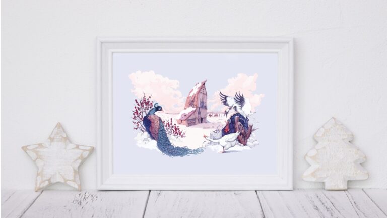 Flock, Giclée Print