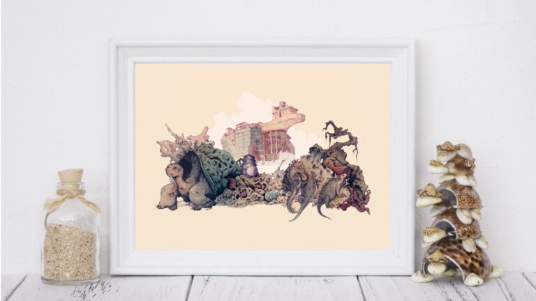 Galapagos, Giclée Print