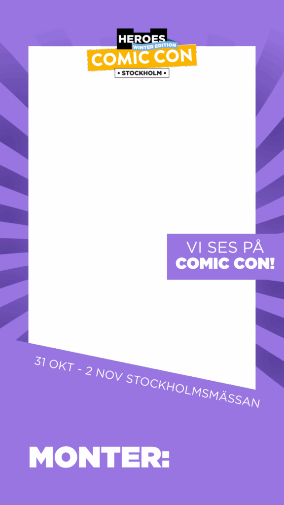 Utställarbanner Monternummer Transperant bakgrund