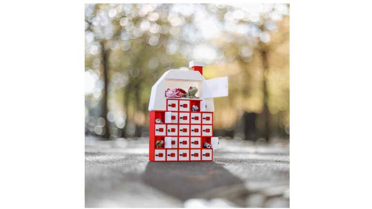 Advent Calender filled with cute small animals