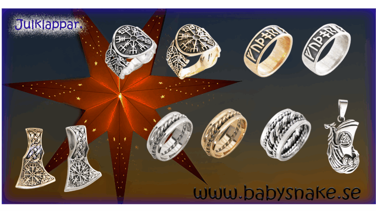 Vi är stora på viking smycken i Äkta silver och i brons