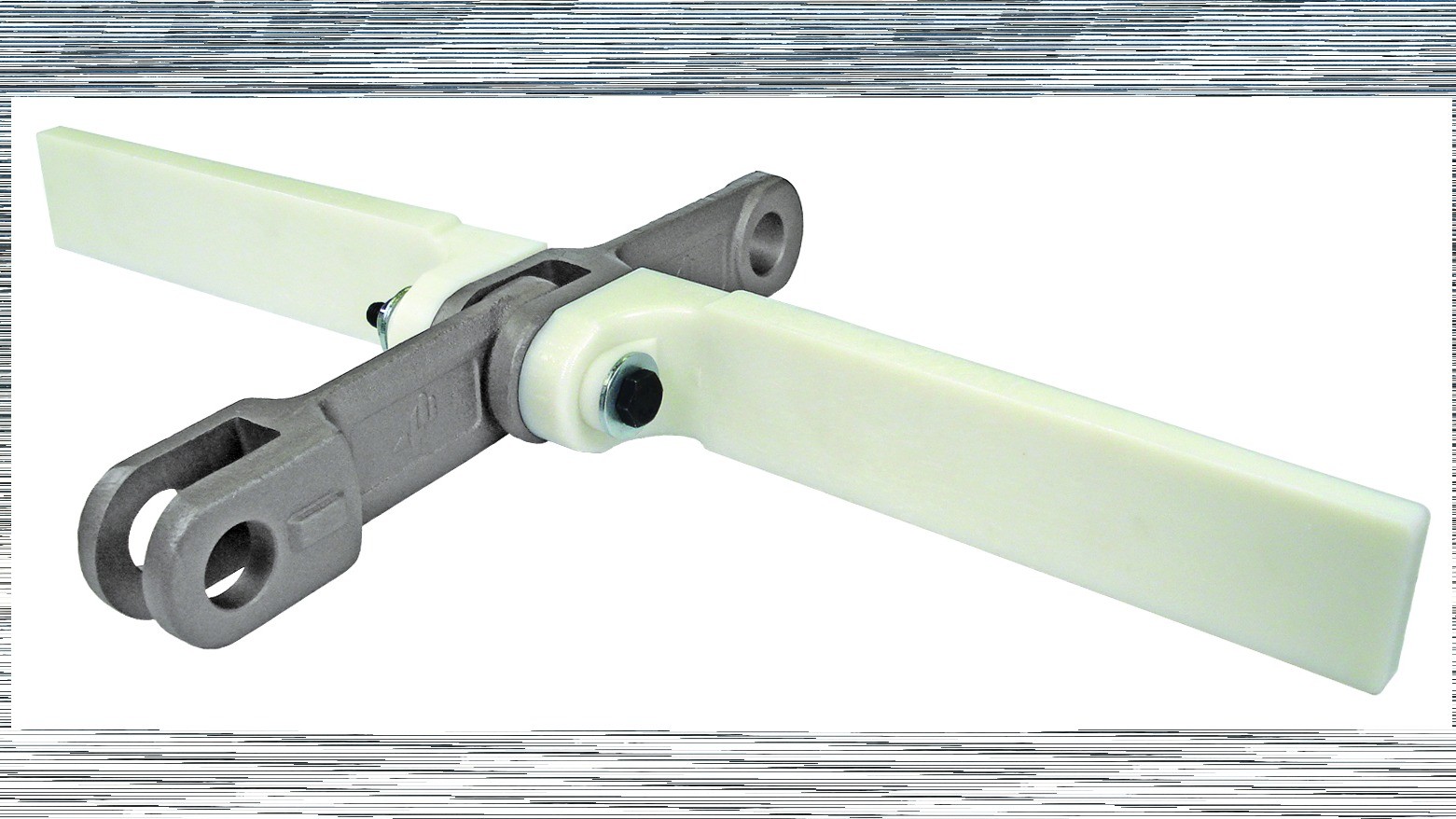 CHAINS WITH REINFORCED NYLON FLIGHTS SOLIDS Parma