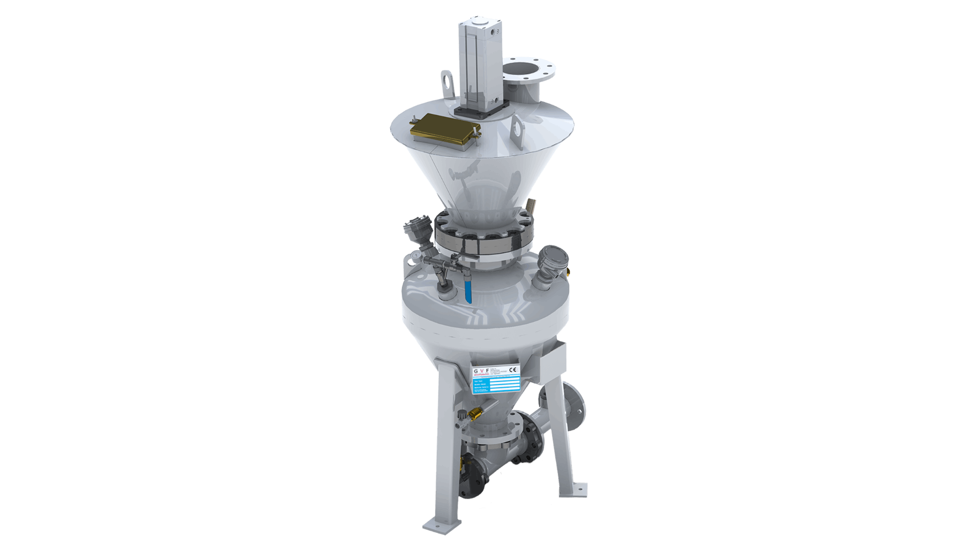 DENSE PHASE PNEUMATIC CONVEYING SYSTEMS FOR ABRASIVE PRODUCTS GC TYPE