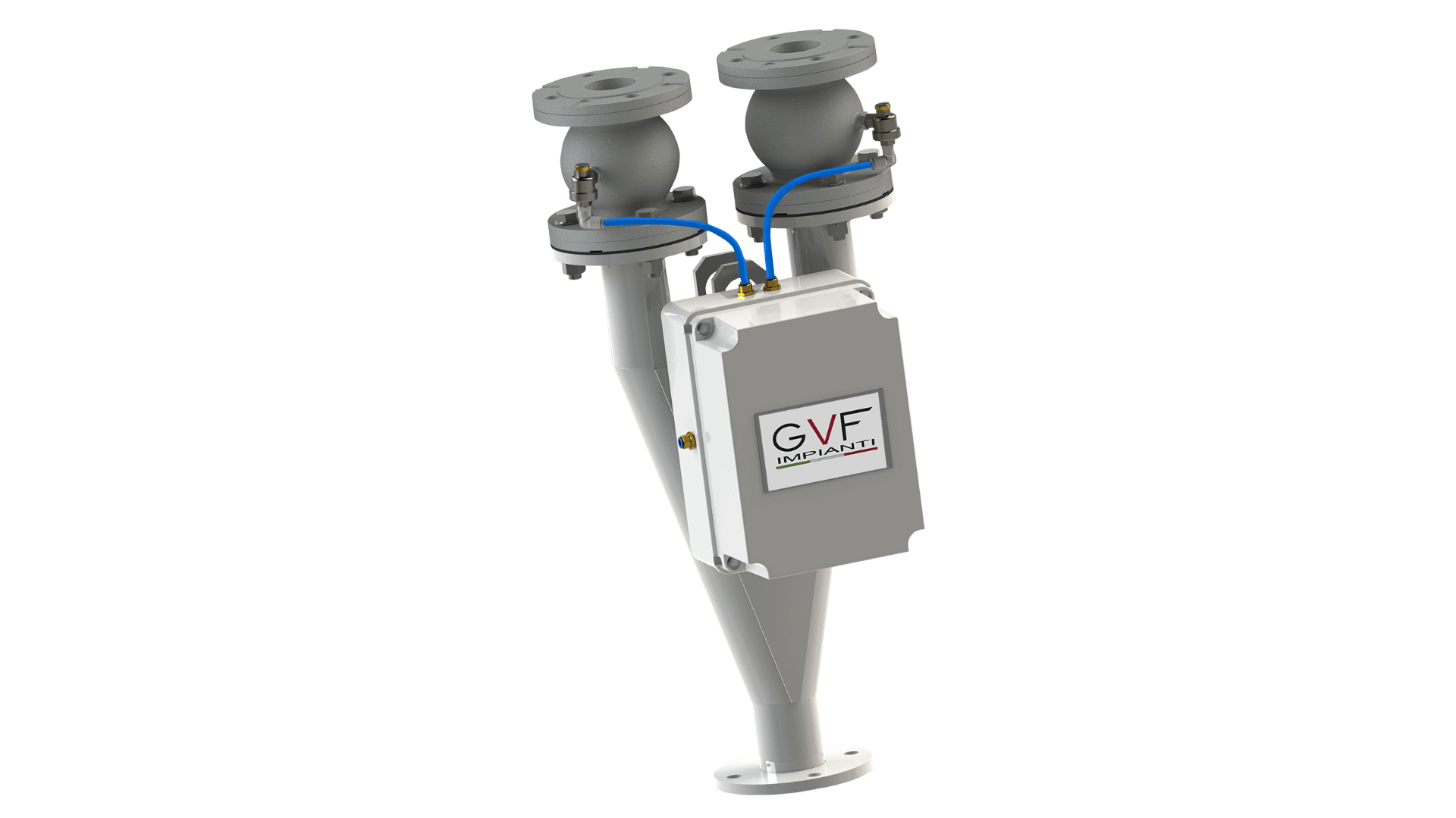 TWO WAYS DIVERTER VALVE Y TYPE SOLIDS Parma