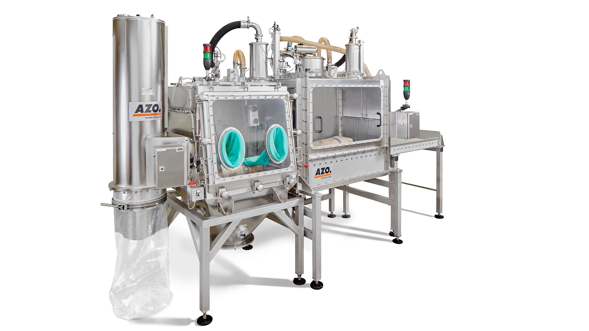 AZO Sack discharge station OEB3