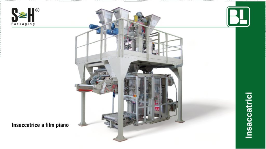 Insaccatrice a film piano