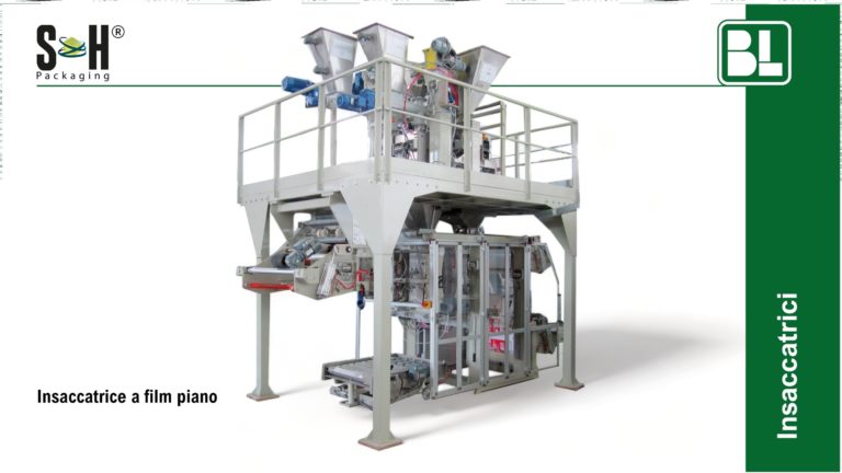 Insaccatrice a film piano