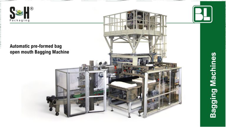 Automatic pre-formed bag open mouth Bagging Machine