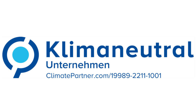 We are 100 % climate neutral.