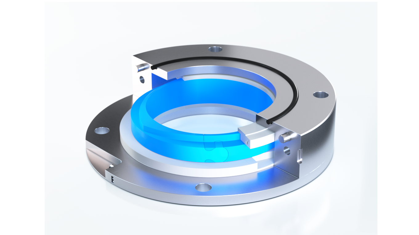 SDF series – The new shaft seal for trouble-free operations. The SDF series seals reliably, minimizes product loss, leakage and wear, has a long service life and is easy to install and clean. The sealing material used is food-grade.