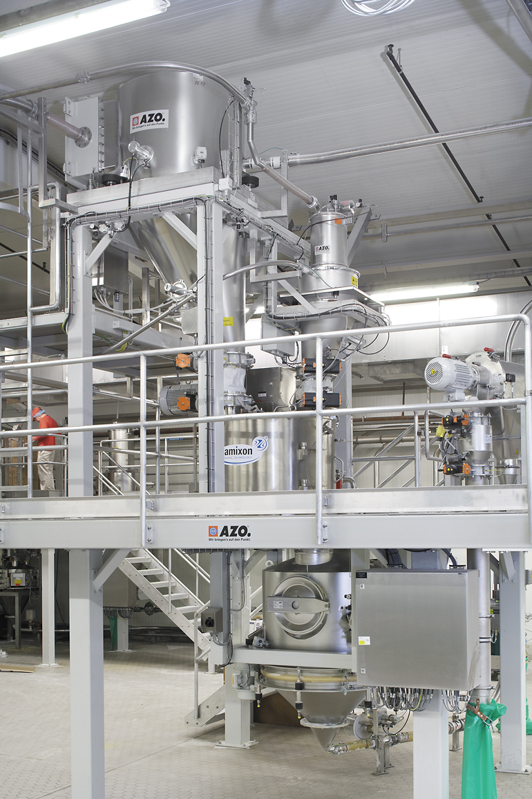 AZO Vacuum weighing systems for large and medium-sized components