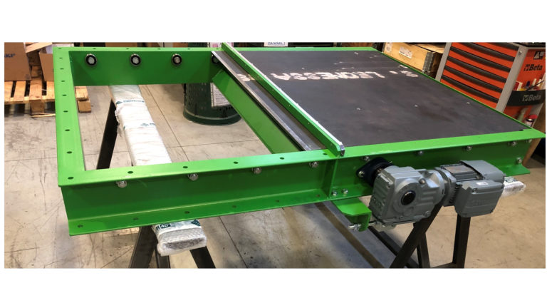 MOTORIZED SLIDE GATE