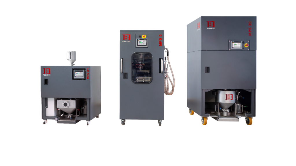 Ultrasonic sieving stations for recovery of powdered materials in 3D print processes. – Compact size – Easy to use and move – Economically efficient – High quality of recovered material – Safe process – Compatible with main 3D print systems