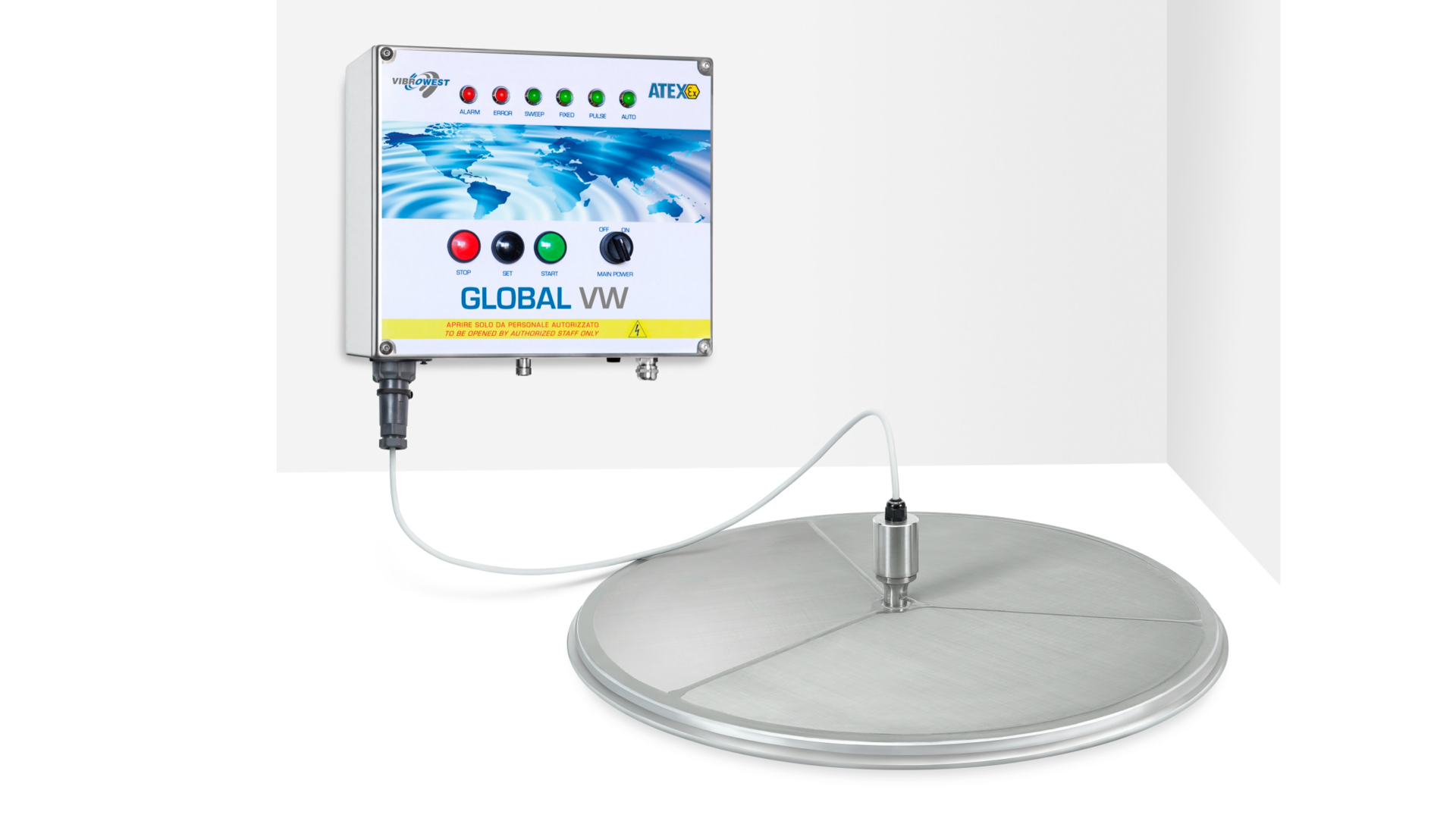 Ultrasonic sieve System GLOBAL