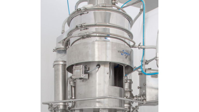 Vibrating sieve for Pharma