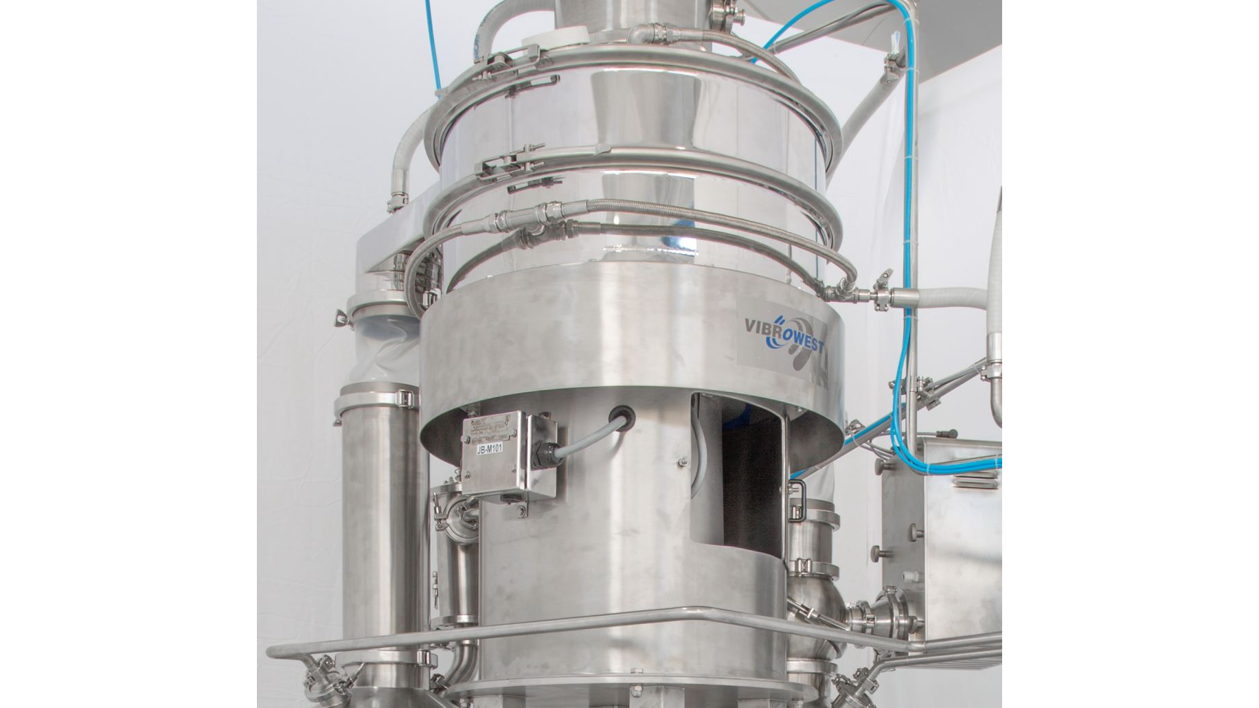 Vibrating sieve for Pharma