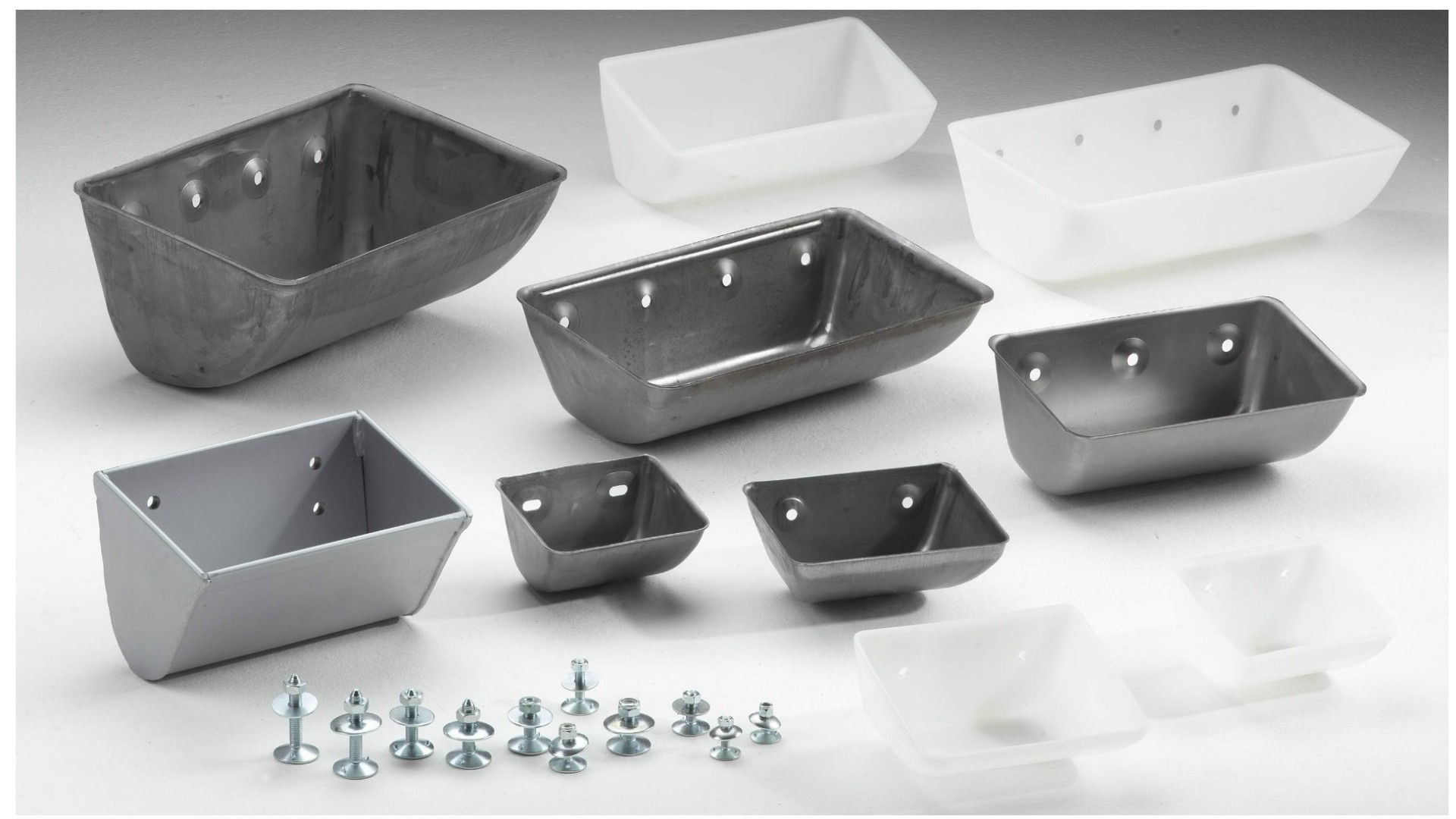 Pressed Elevator Buckets and Welded Buckets on demand