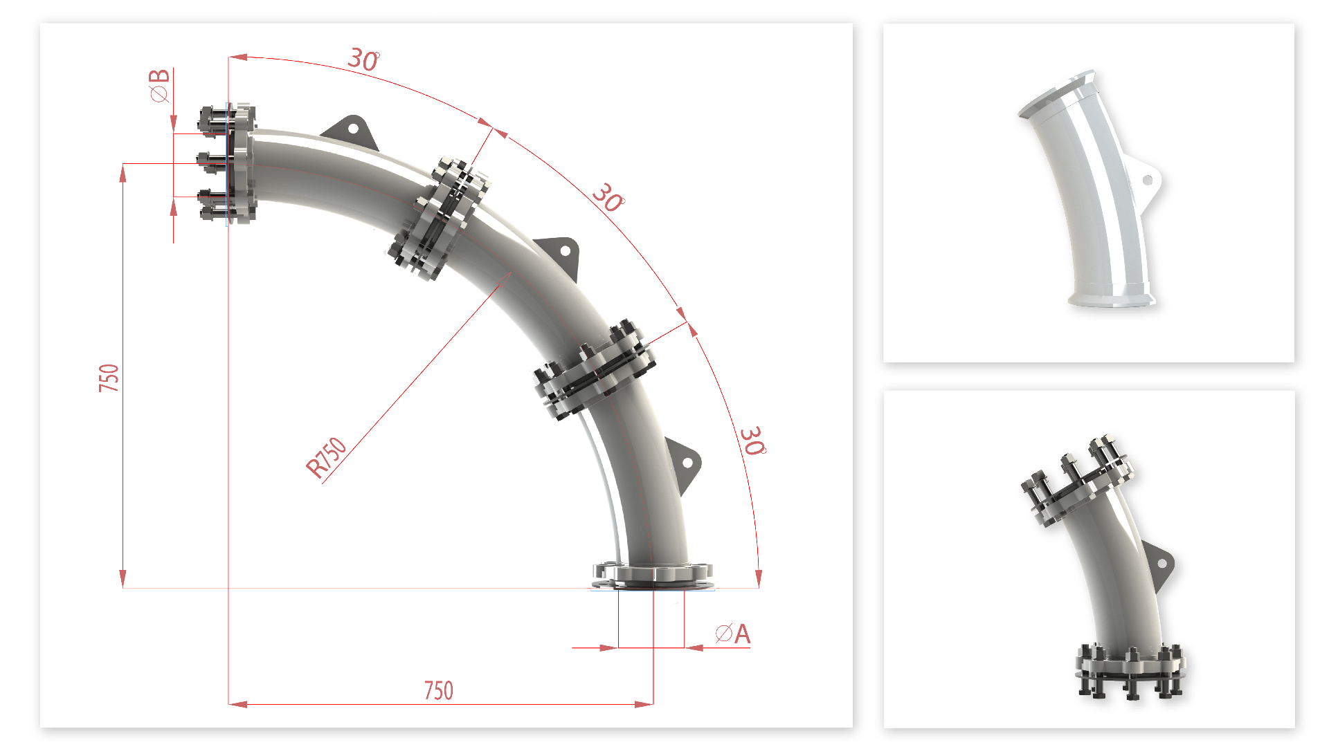 WEAR RESISTANT SEGMENTED BEND TYPE CM