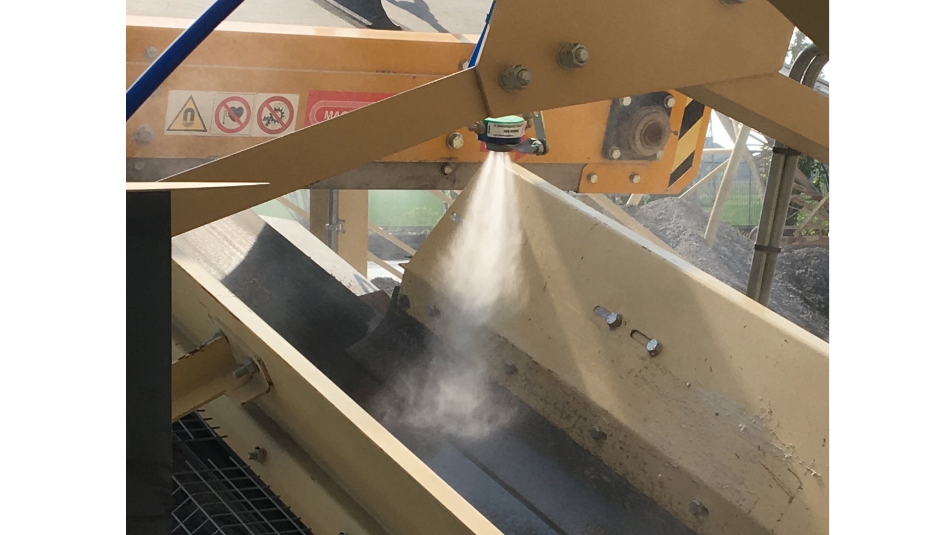 ECOFOG DUST REMOVAL THROUGH WATER MICRONIZATION
