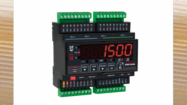 Rice Lake Weighing Systems SCT-4XD Belt Scale Integrator