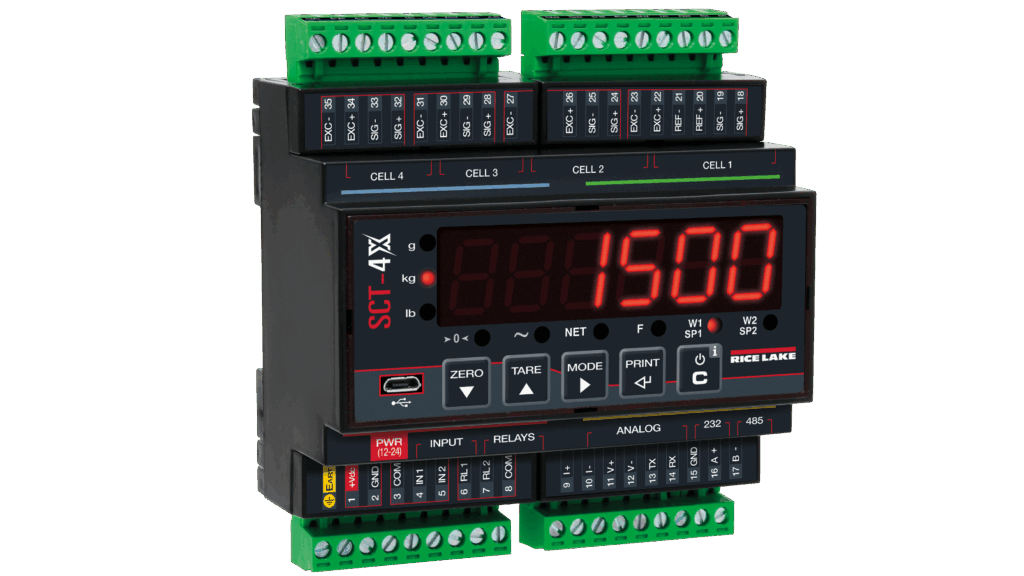 Rice Lake Weighing Systems SCT-4XD Belt Scale Integrator