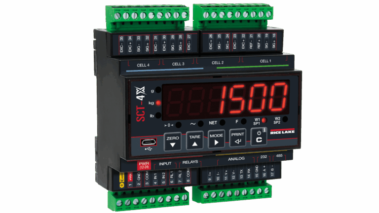 Rice Lake Weighing Systems SCT-4XD Belt Scale Integrator