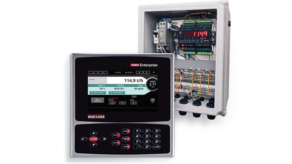 1280 HMI Belt Scale System with SCT-4XD Integrator