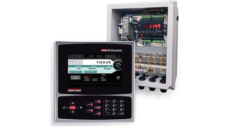1280 HMI Belt Scale System with SCT-4XD Integrator