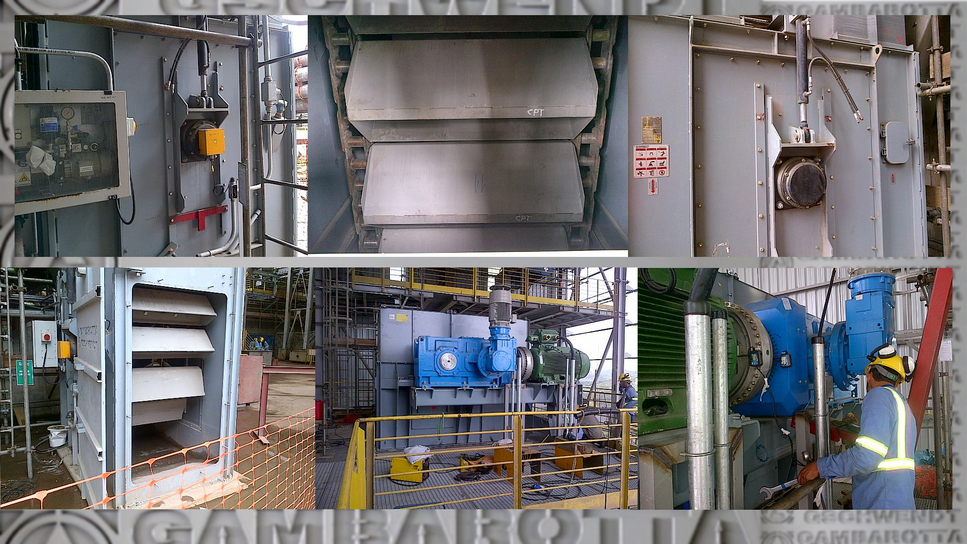 EV-METRO High capacity bucket elevator with continuous descending system