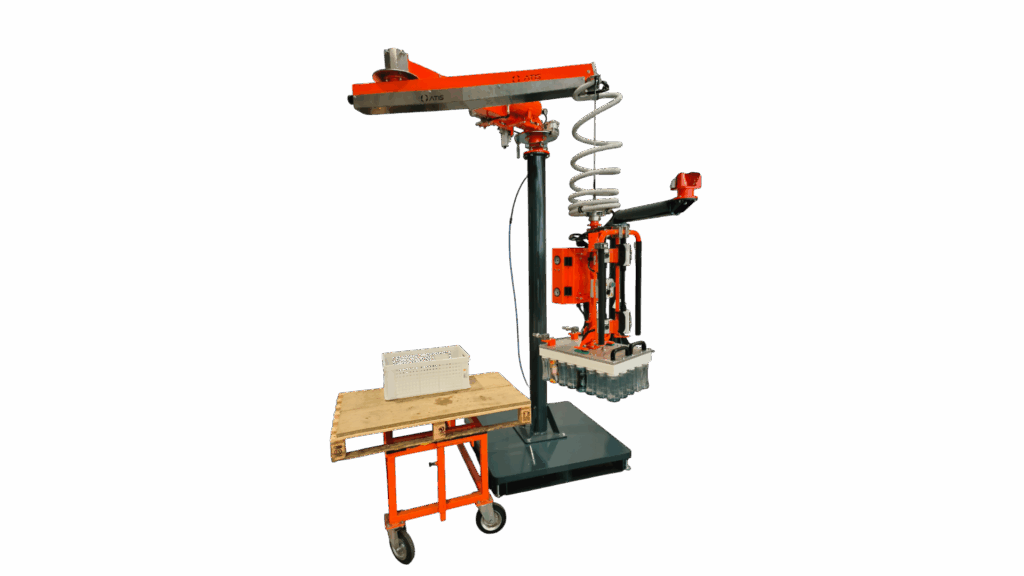 Safe Handling of Bottles with ATIS Pneumatic Manipulator