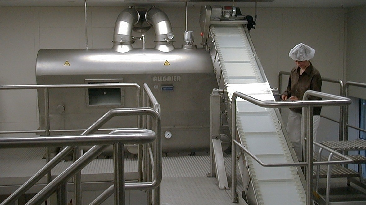 Static Fluidized Bed Dryer/Cooler