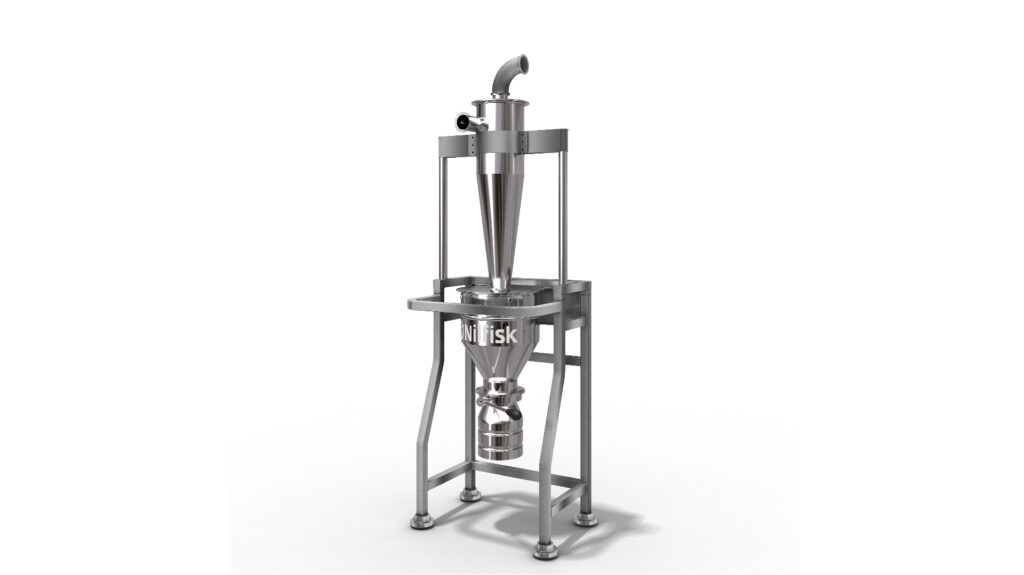 CY202 ciclone separatore  per recupero di materiale alimentare