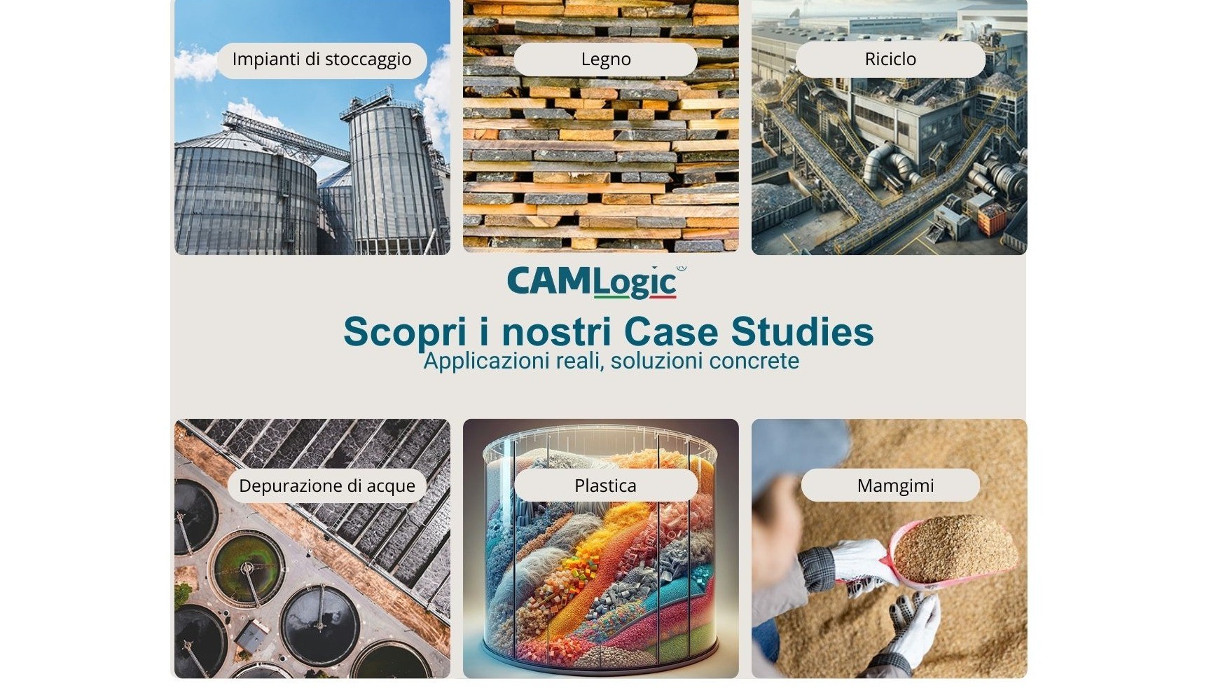 I nostri indicatori di livello nei settori industriali