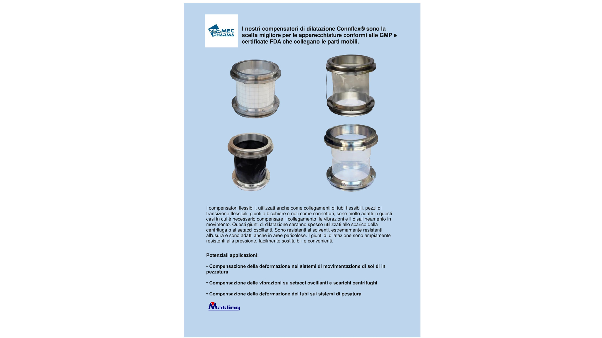 Cnnessioni flessibili