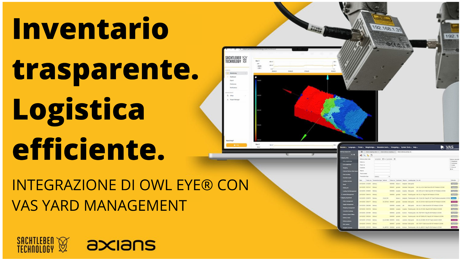 Sachtleben Technology e Axians IAS stringono una partnership aziendale!