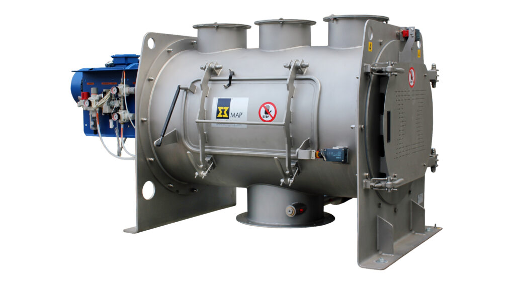 NUOVO: Miscelatore orizzontale discontinuo a singolo albero QuickClean™ WBO