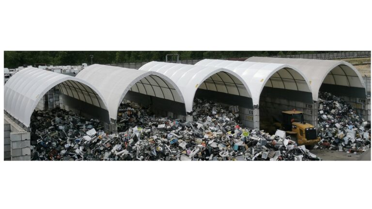 Halls for the recycling industry