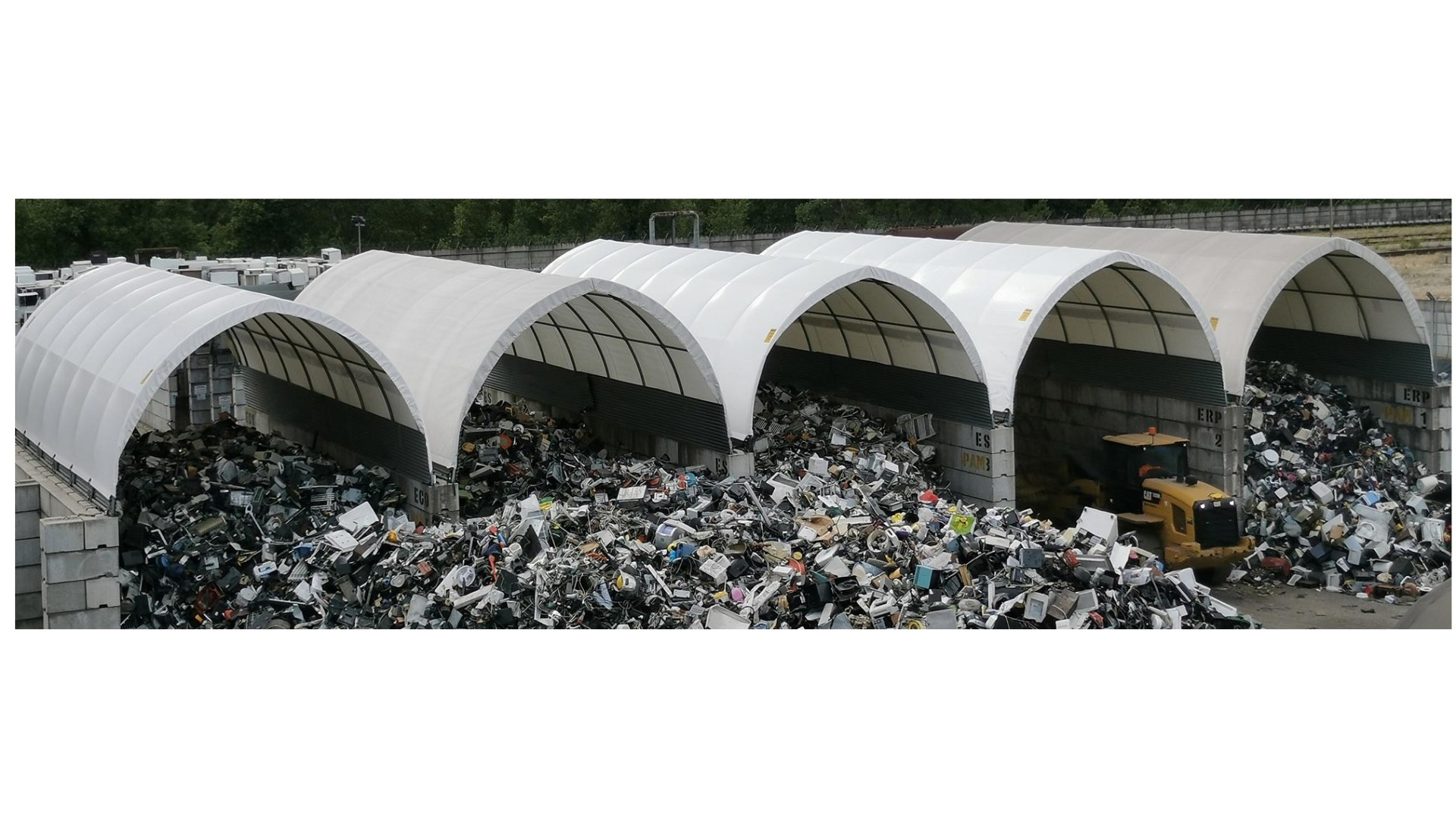Halls for the recycling industry