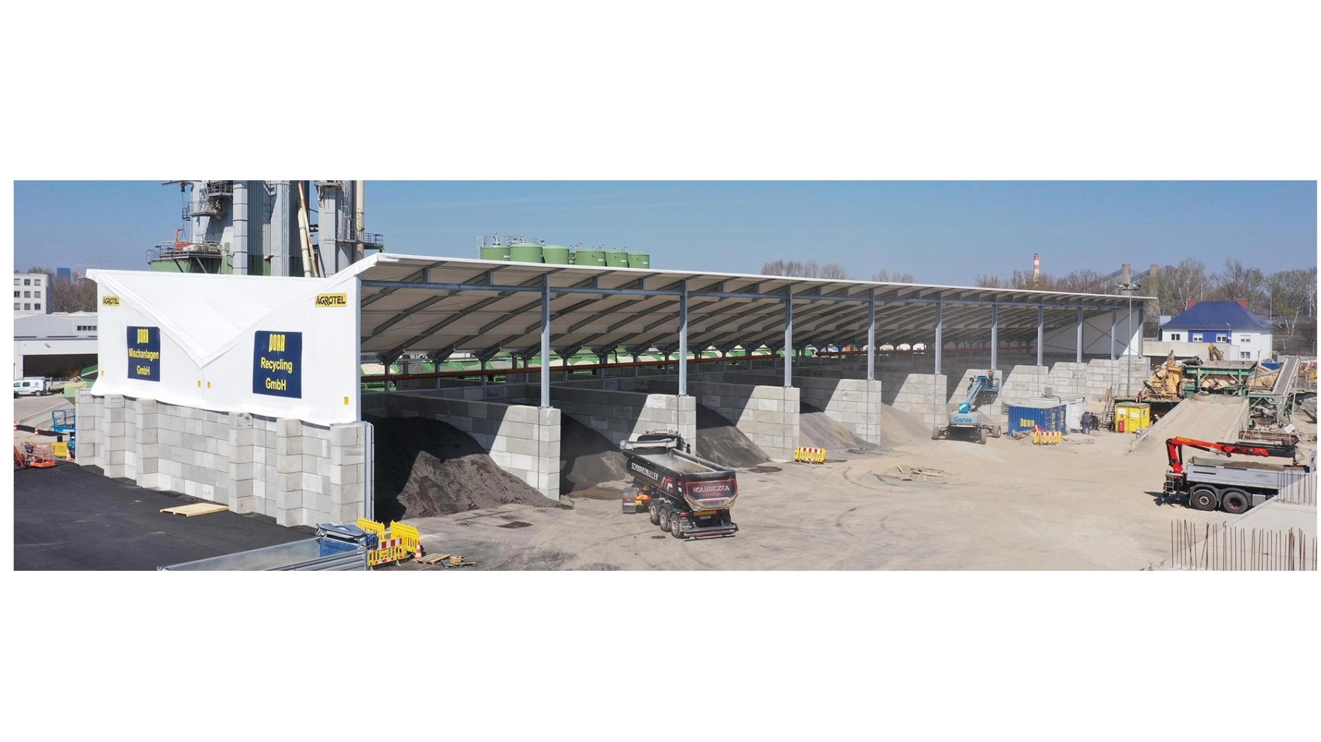 Capannoni per il settore dell’edilizia