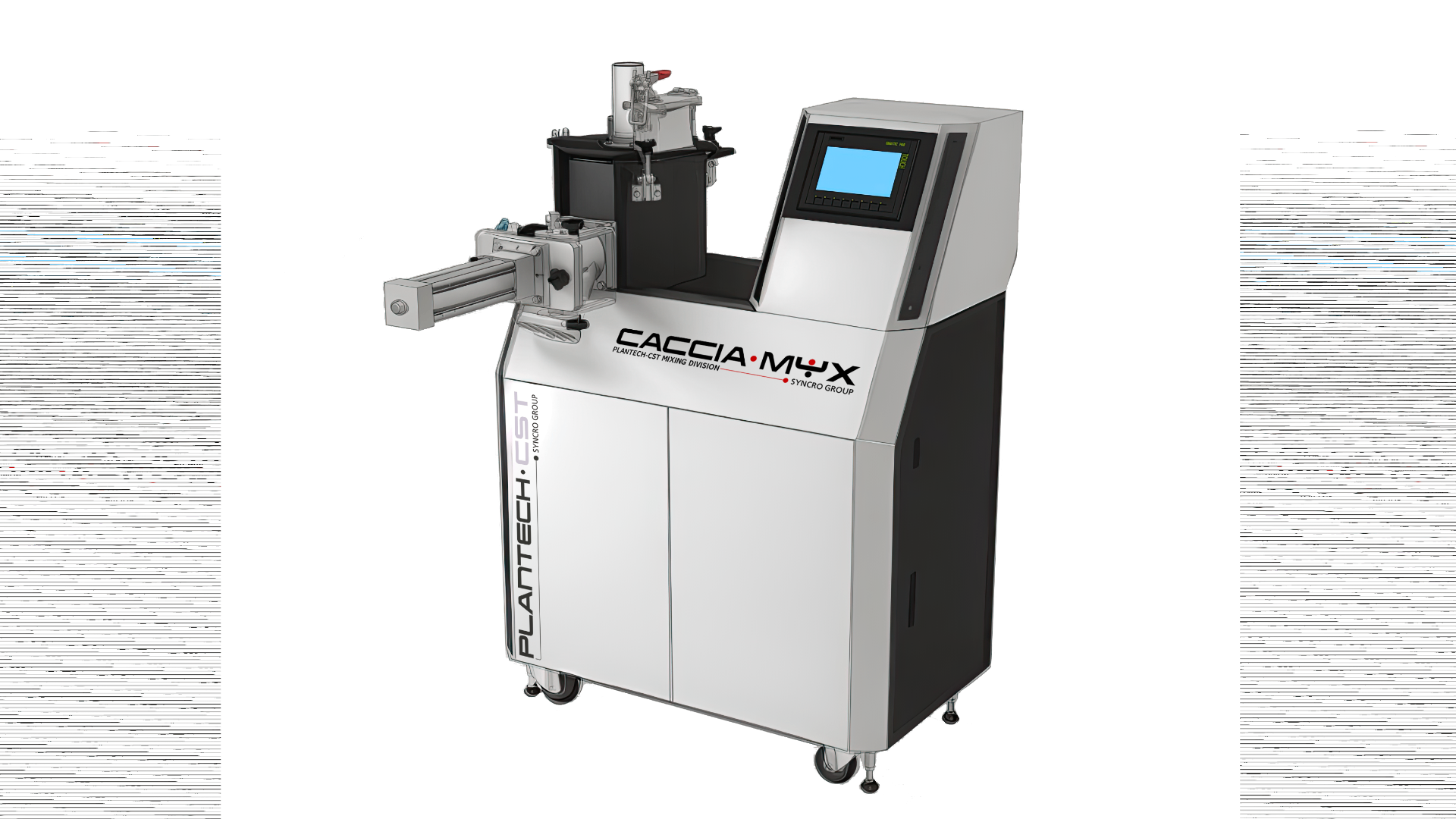 Mixer laboratorio Riscaldato/Raffreddato “RC LAB” è adatto alla miscelazione di PVC secco, vernici in polvere, masterbatch di pigmenti, gomme termoplastiche, compositi legno-plastica (WPC).