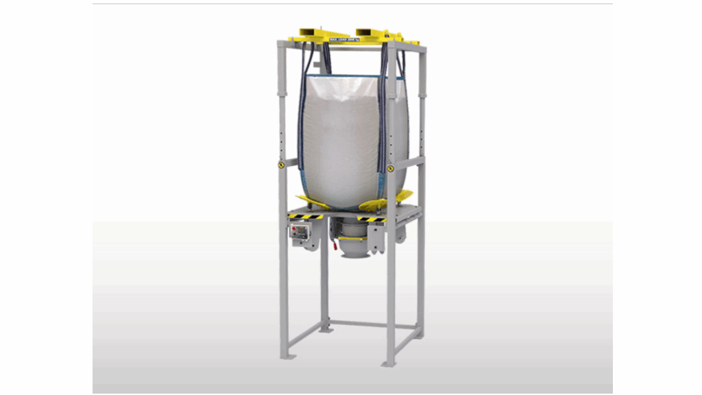 SBB-ADS: lo scaricatore Big Bag WAMGROUP con Anti-Dust System per uno svuotamento pulito, sicuro e controllato