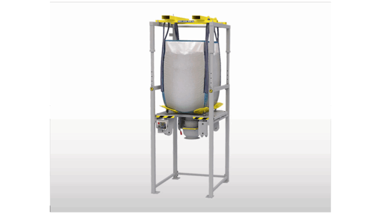 SBB-ADS: lo scaricatore Big Bag WAMGROUP con Anti-Dust System per uno svuotamento pulito, sicuro e controllato