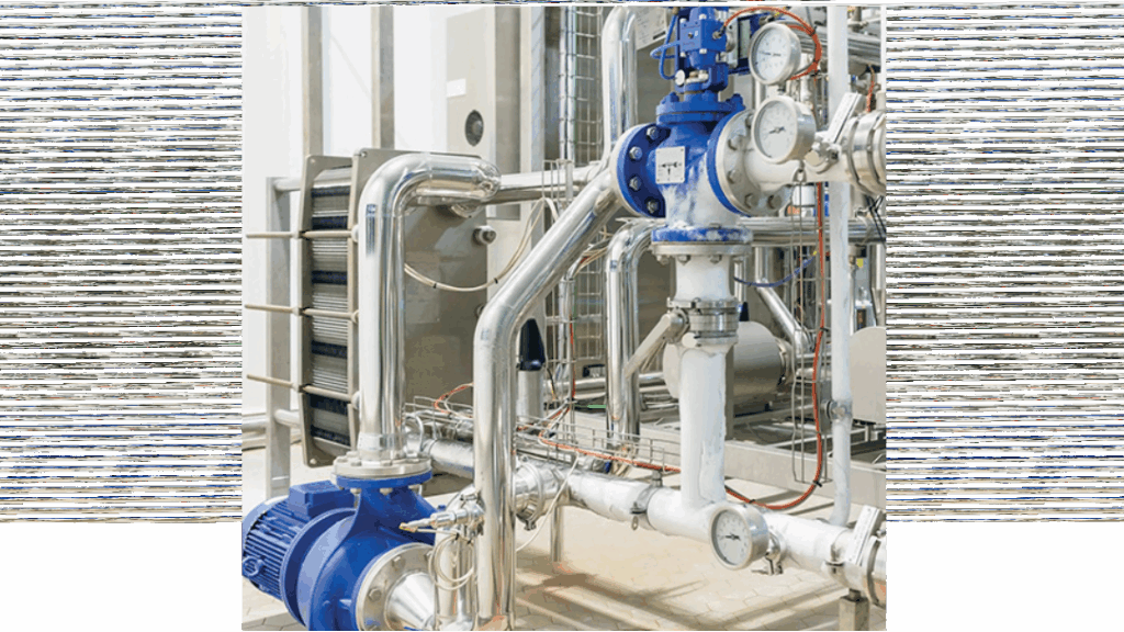 Pompe centrifughe e volumetriche, Valvole di regolazione e on-off