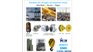 Materiel pour ponts-roulants et grues