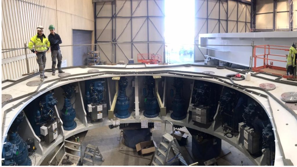 Sécurisation du plus large pont pivotant d’Europe