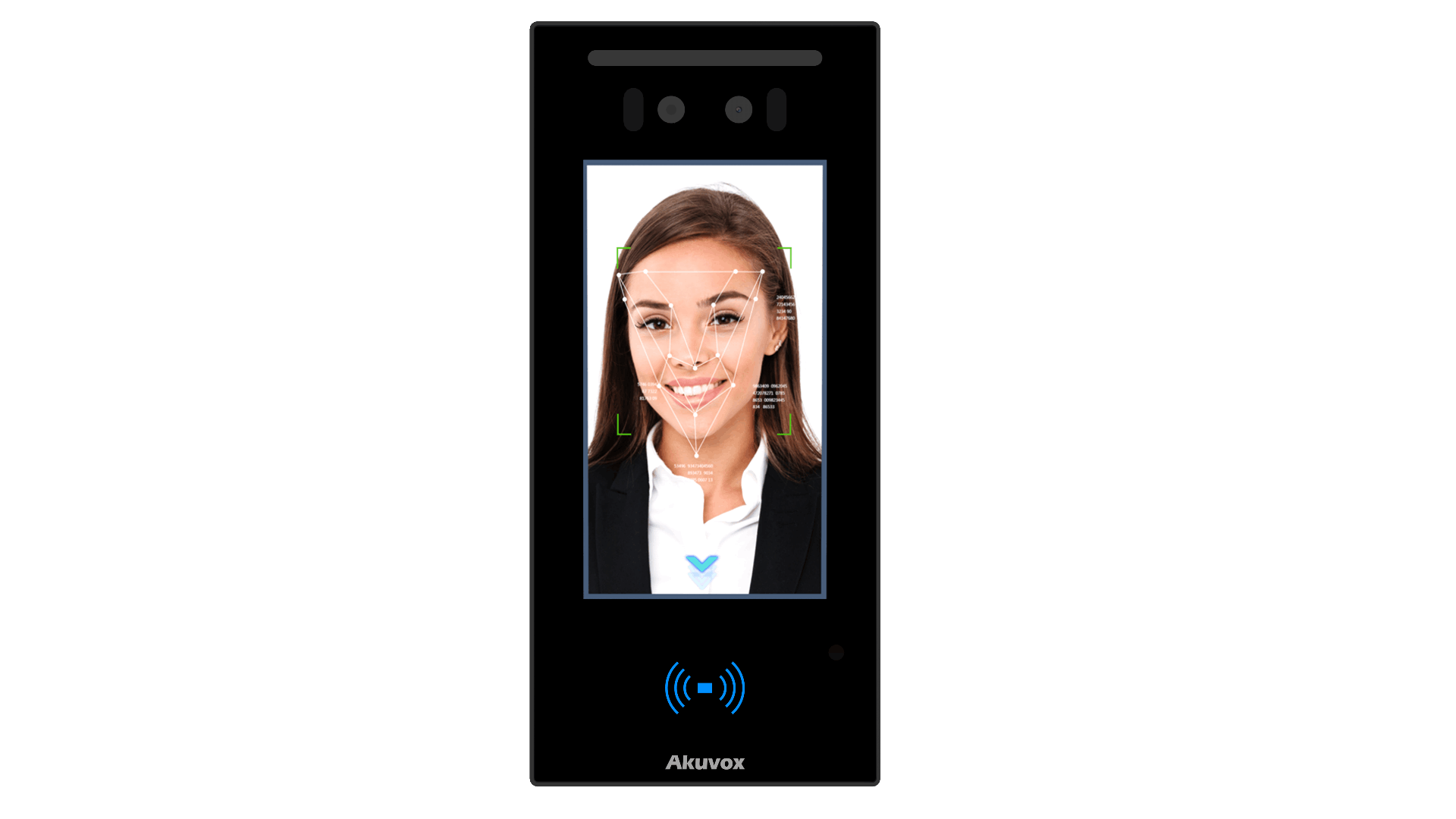 Akuvox Buitenpost E16C met 5″ touchscreen badge lezer