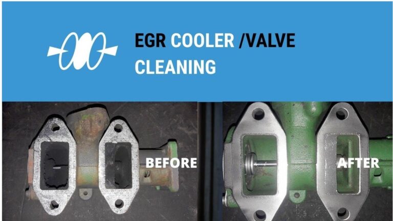 EGR cooler/valve cleaning
