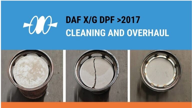 DAF XF/XG > 2017 DPF cleaning and overhaul